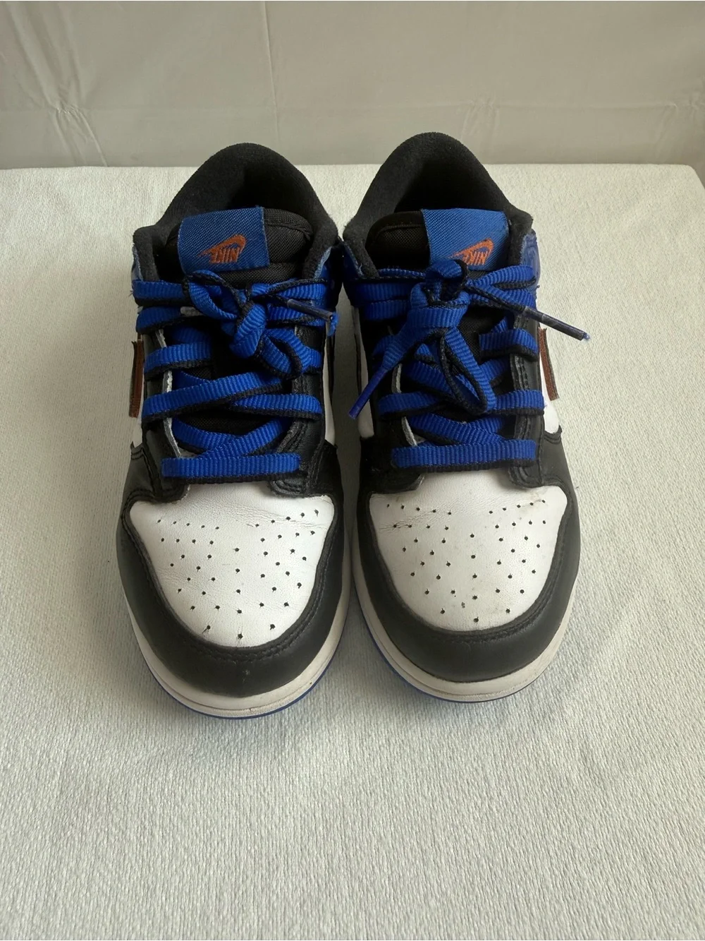 Nike Dunk Low SE PS Dance Party Racer Blue Kids Size 1Y HF0971-100 No Box